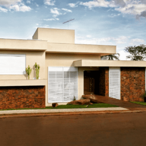 Fachada em Pedra Ferro